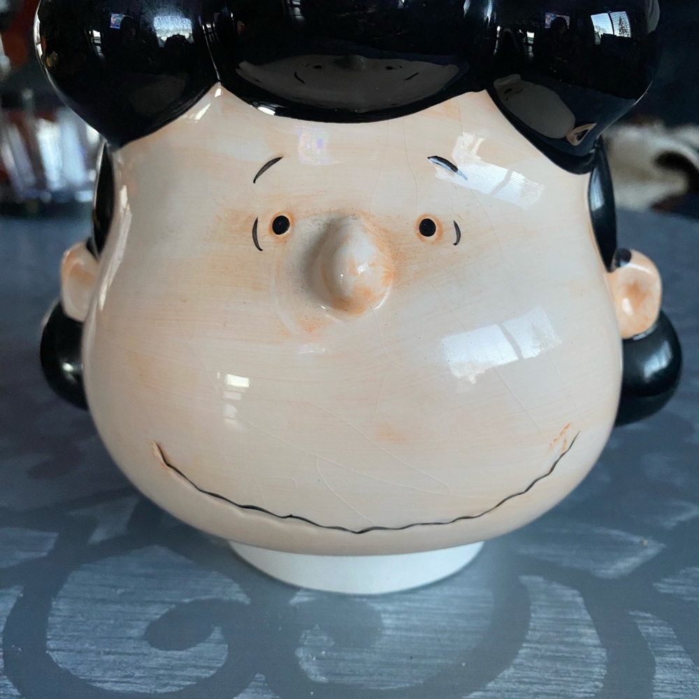 Vintage Peanuts Lucy cookie jar EXCELLENT CONDITION!! - Picture 7 of 12